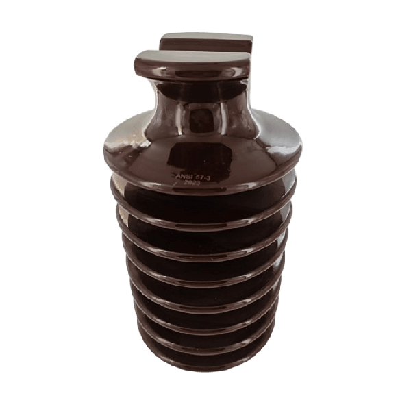 High voltage post electrical porcelain insulator 57-3