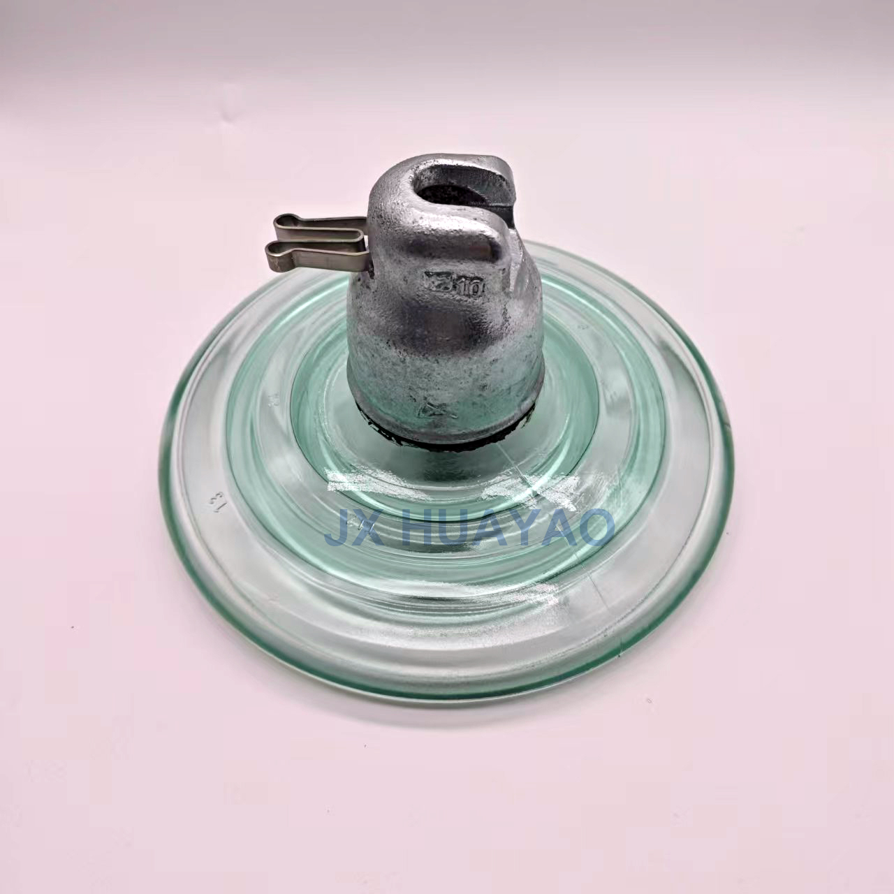 High voltage suspension 100 kN toughened glass insulator U100BS glass insulators