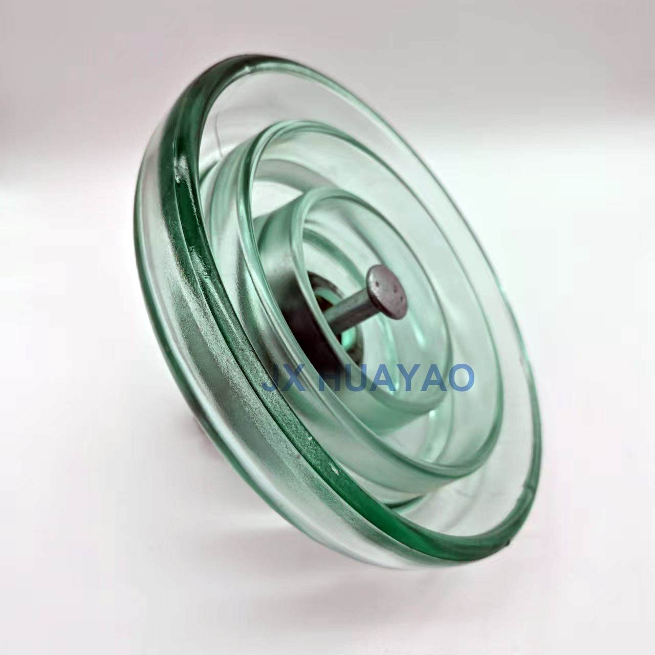 High voltage suspension 120 kN toughened glass insulator U120BP glass insulators