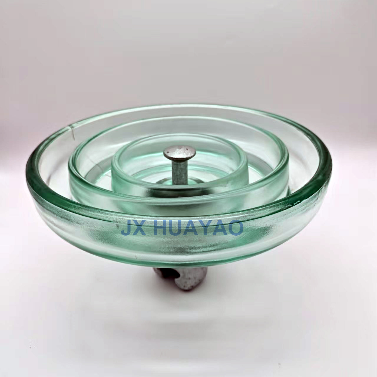 High voltage suspension 100 kN toughened glass insulator U100BP glass insulators